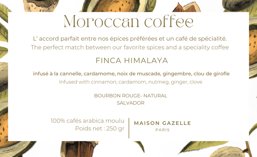 Moroccan Coffee : Terres de Café x Maison Gazelle