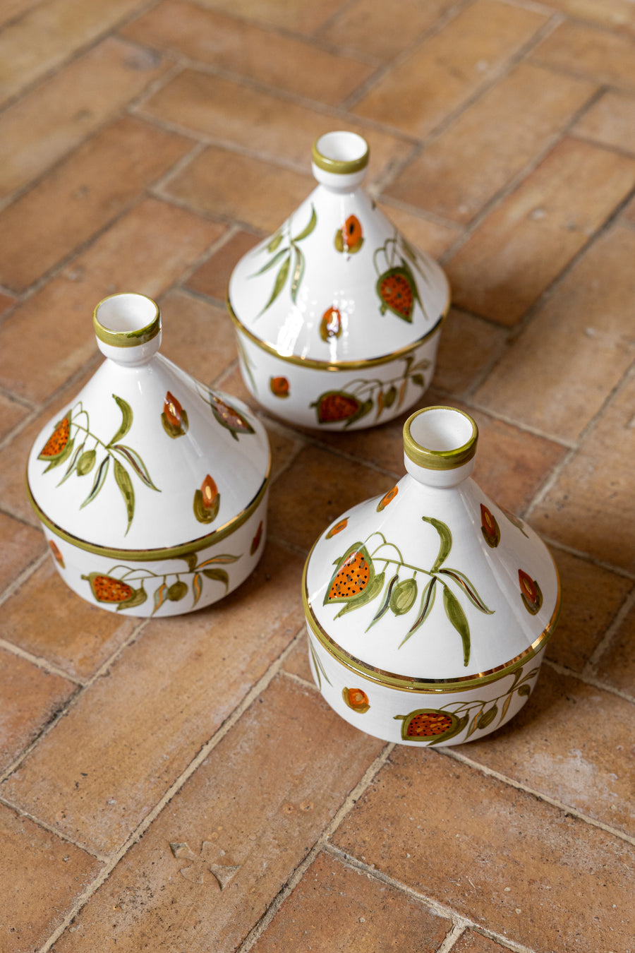 Mini Tajine, amandes & or