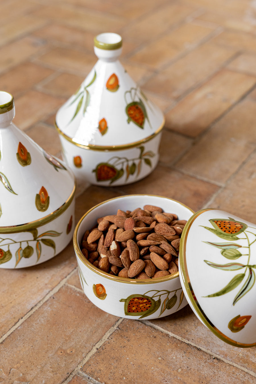 Mini Tajine, amandes & or